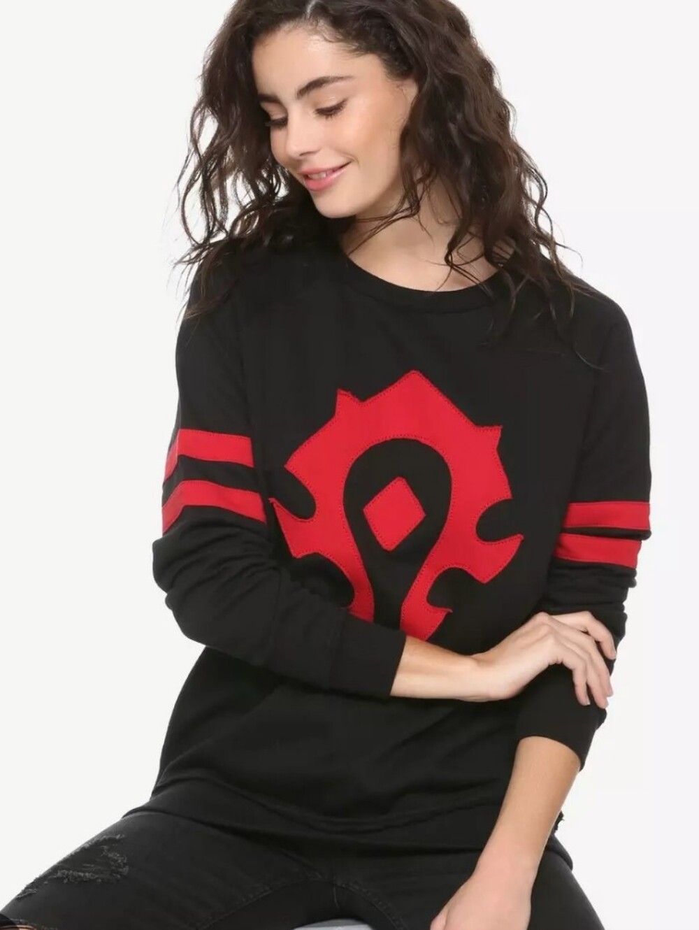 World Of Warcraft Horde Sweatshirt - Picture 3 of 12
